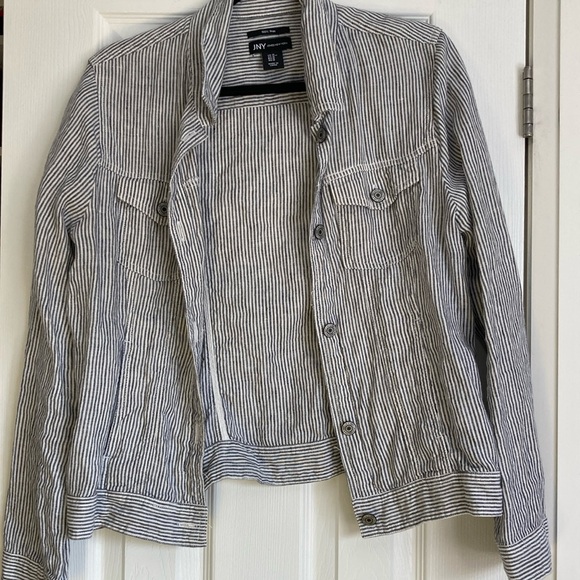 JNY Jones New Jackets & Blazers - ⚡️3/$12⚡️100% Linen Women’s Spring Jacket